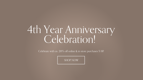 Celebrate AMĒNAH's 4th Year Anniversary With Us!