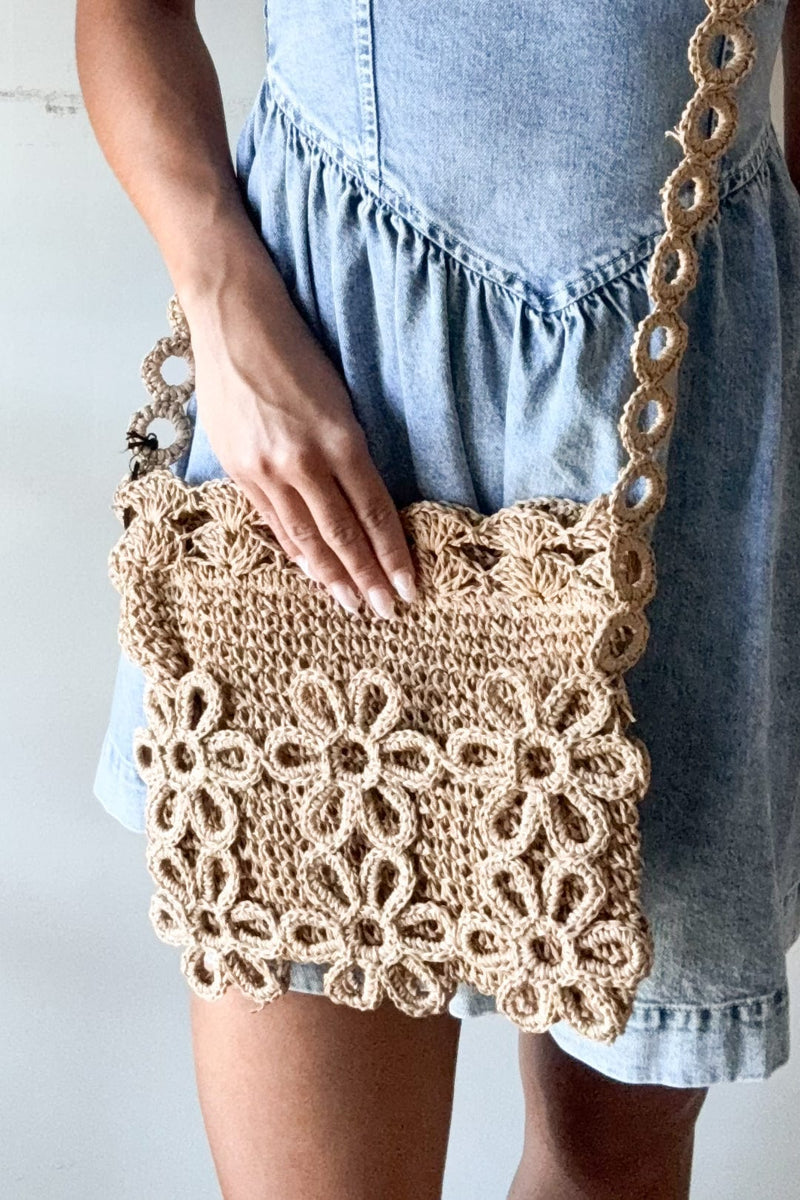 Flower Crochet bag