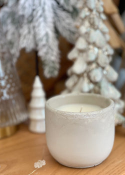 Pine tree hand poured candle 