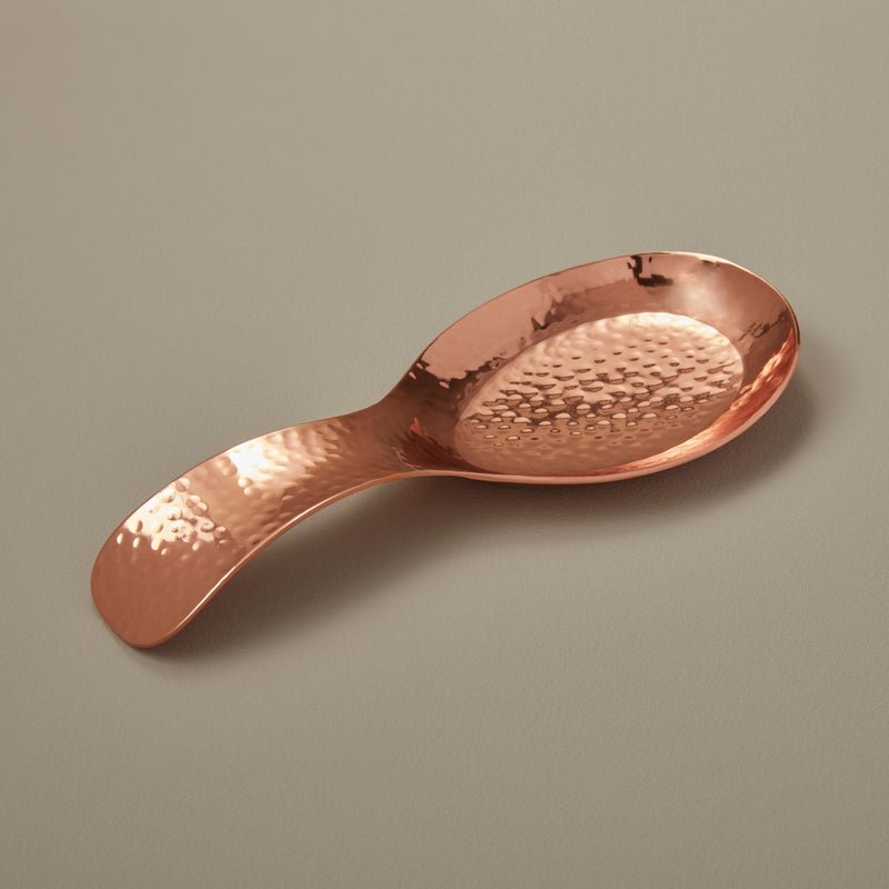 handmade copper spoon rest