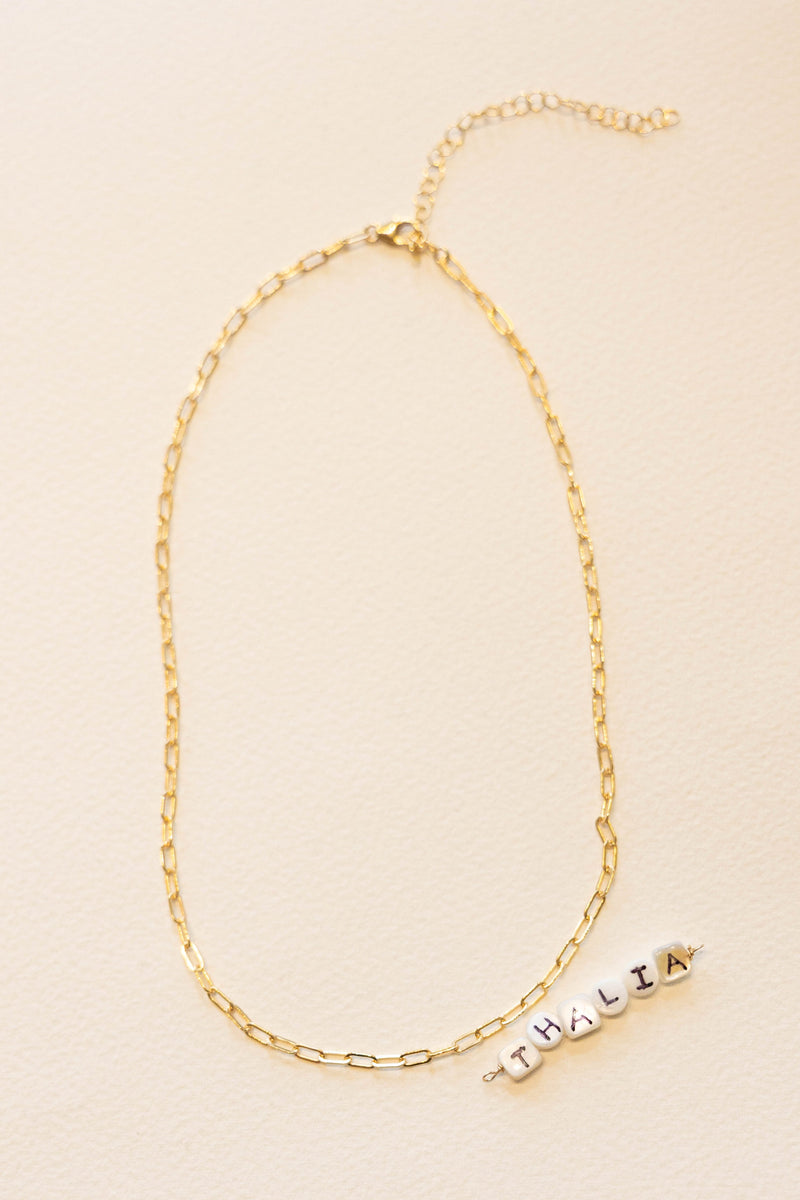 Thalia Charm Necklace - 14K GF