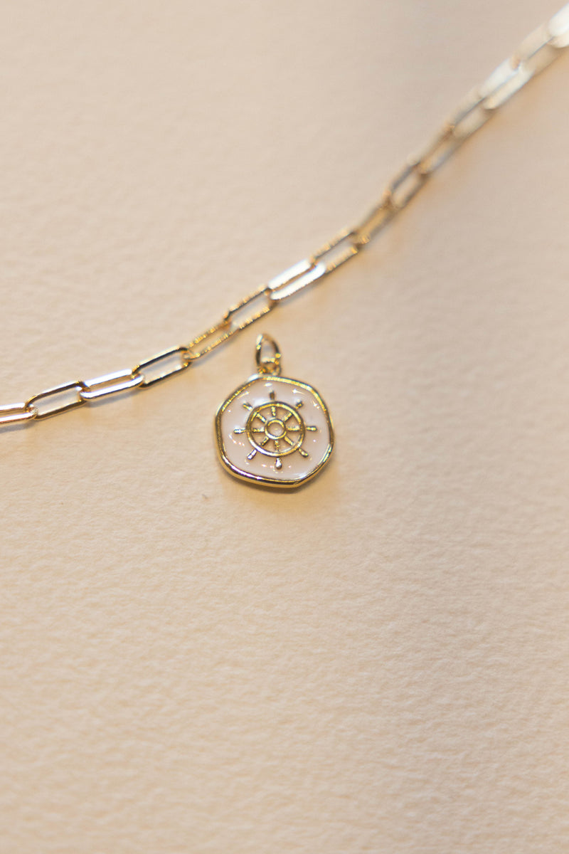 Sailing Charm- 14K GF