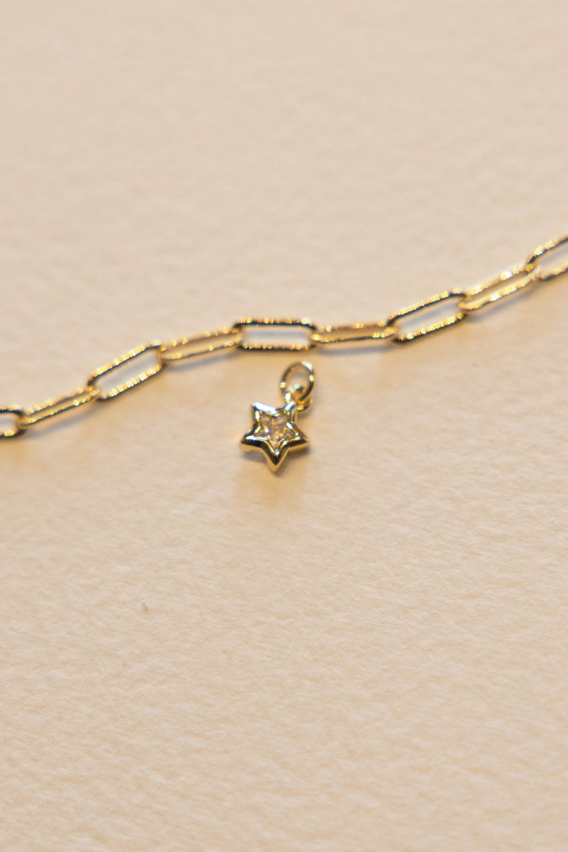 Shining Star Charm - 14K GF