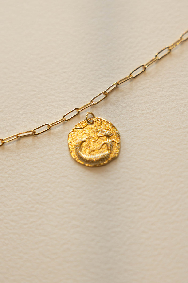 Mermaid Charm - 14K GF