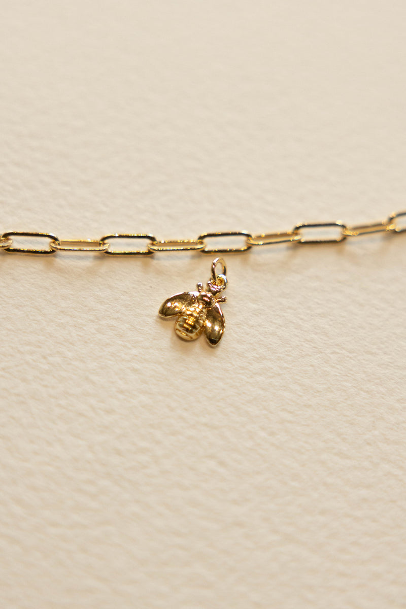 Honey Bee Charm - 14K GF