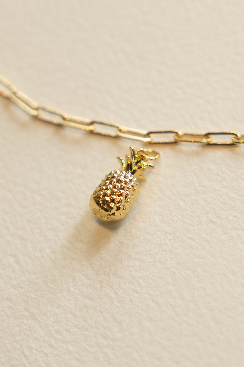 Pineapple Charm- 14K GF