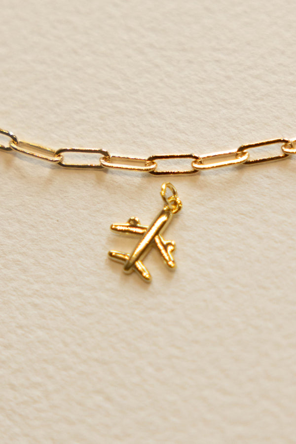 Jet Setter Charm - 14K GF