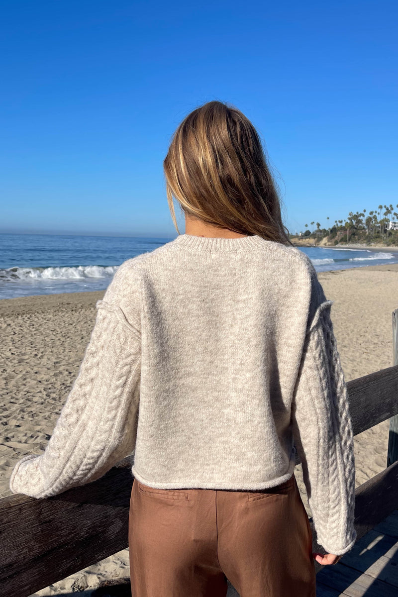 Billie Cable Knit Sweater