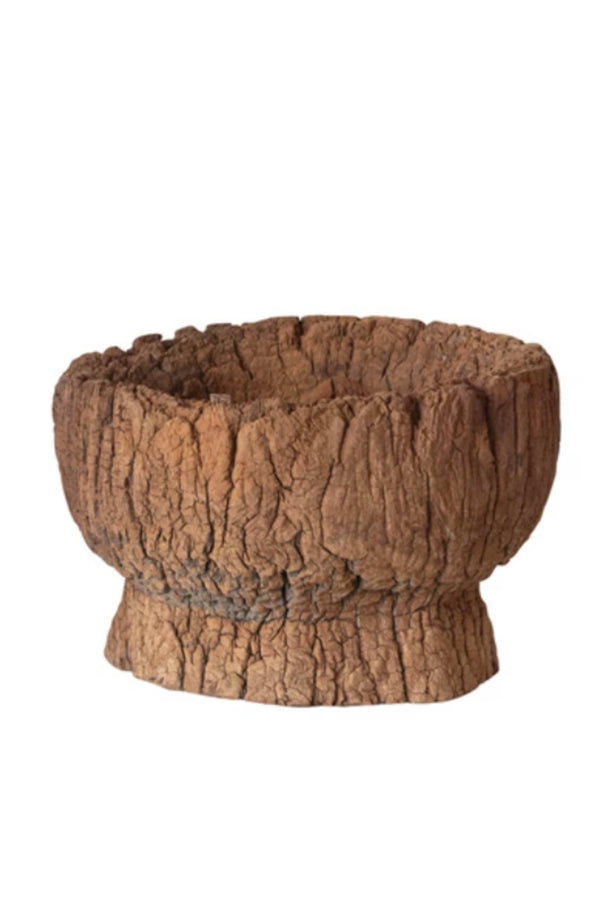 Hand Carved Stump Bowl