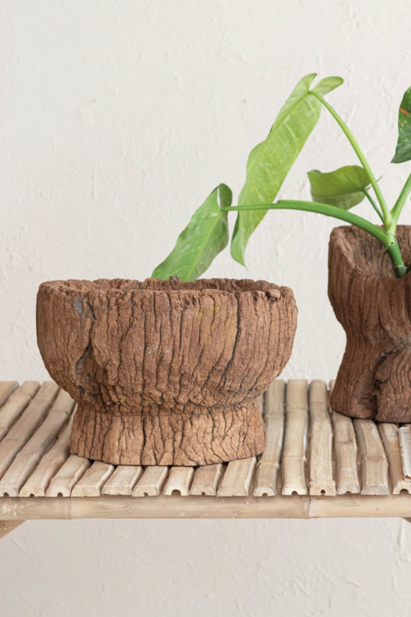 Hand Carved Stump Bowl