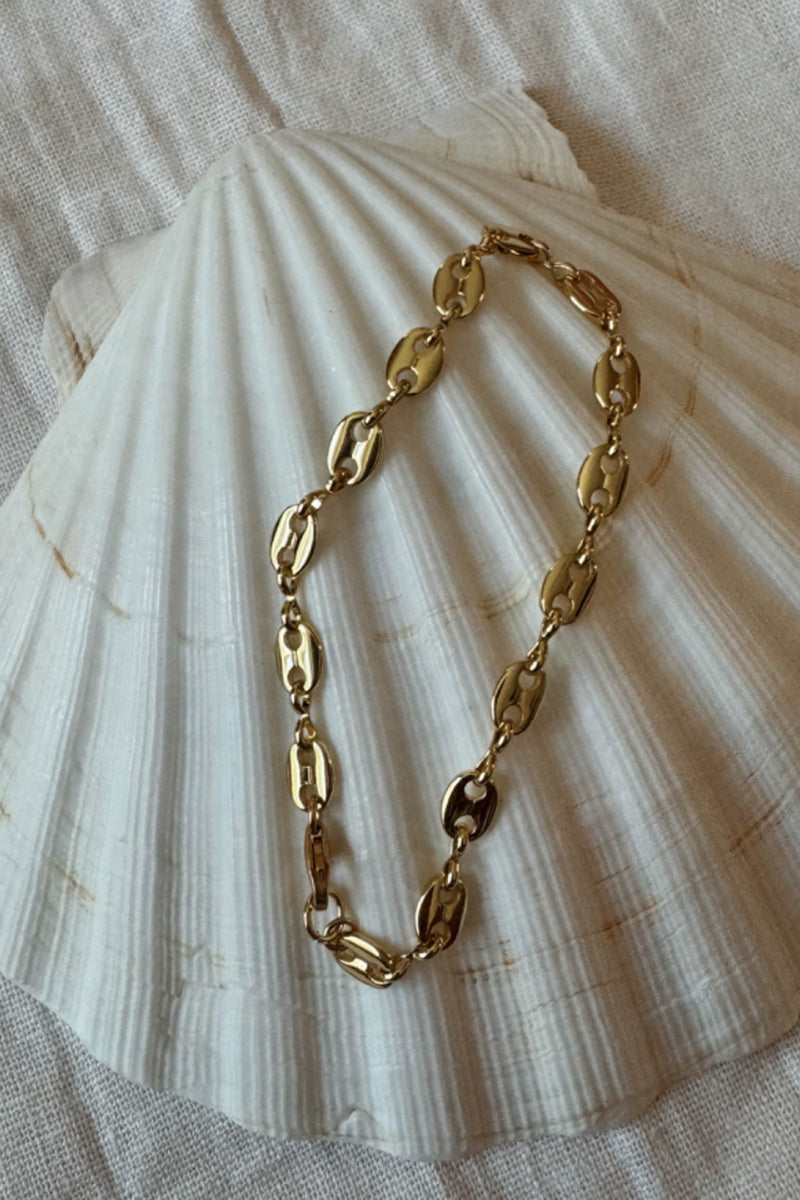 mariner chain gold filled bracelet