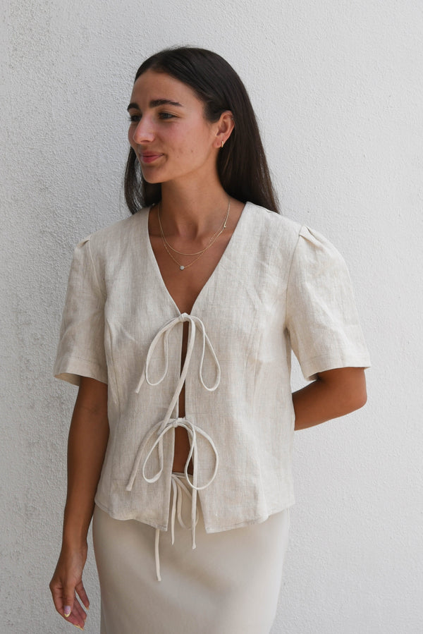 Gogo Linen Blouse