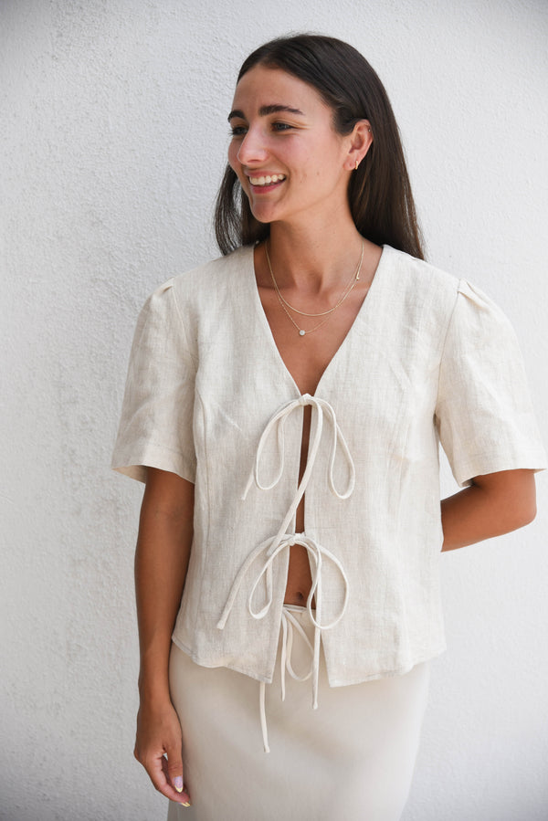 Gogo Linen Blouse