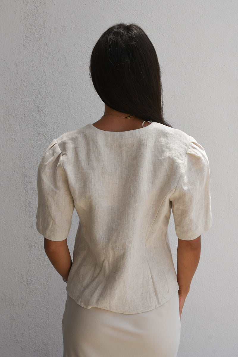 Gogo Linen Blouse