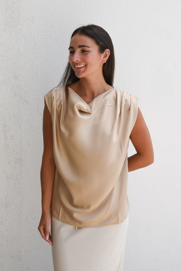 Coco Satin Blouse