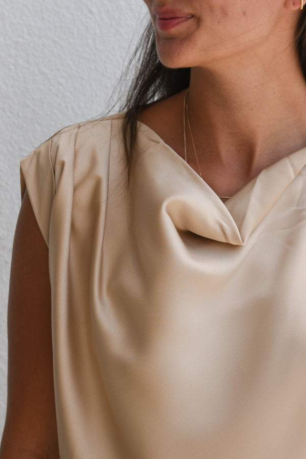 Coco Satin Blouse