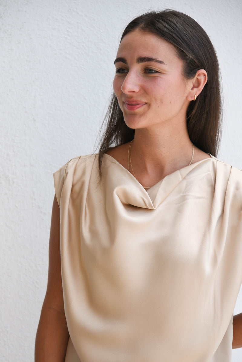 Coco Satin Blouse