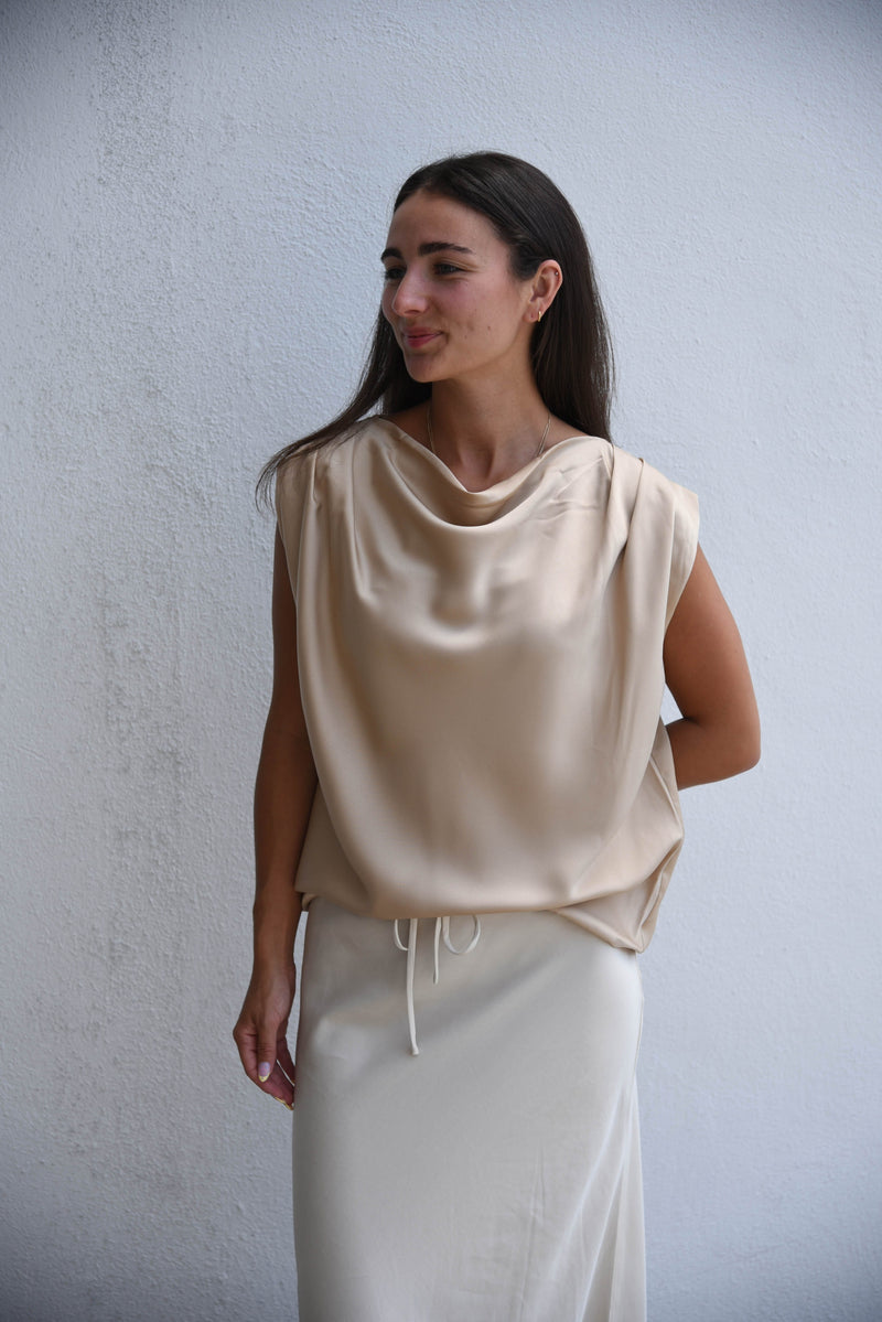 Coco Satin Blouse