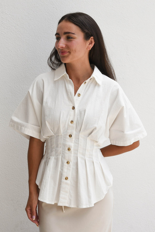 Bella Collared Blouse