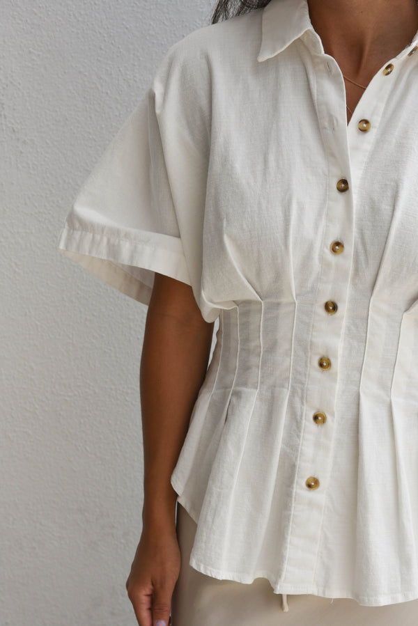 Bella Collared Blouse