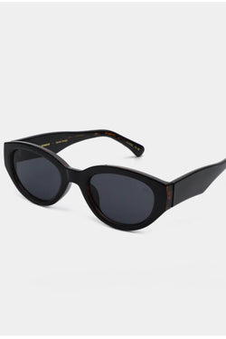 black womens cat eye retro sunglasses