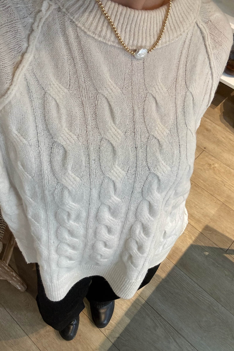 Gabby Cable Knit Sweater