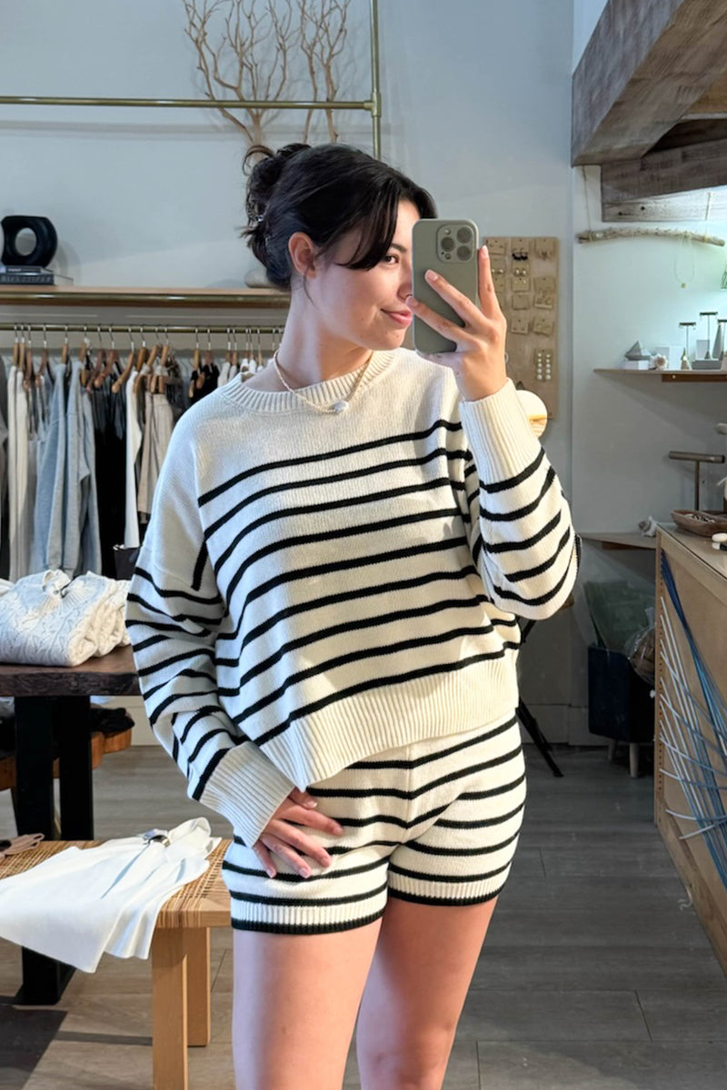 Cozy Days Striped Set