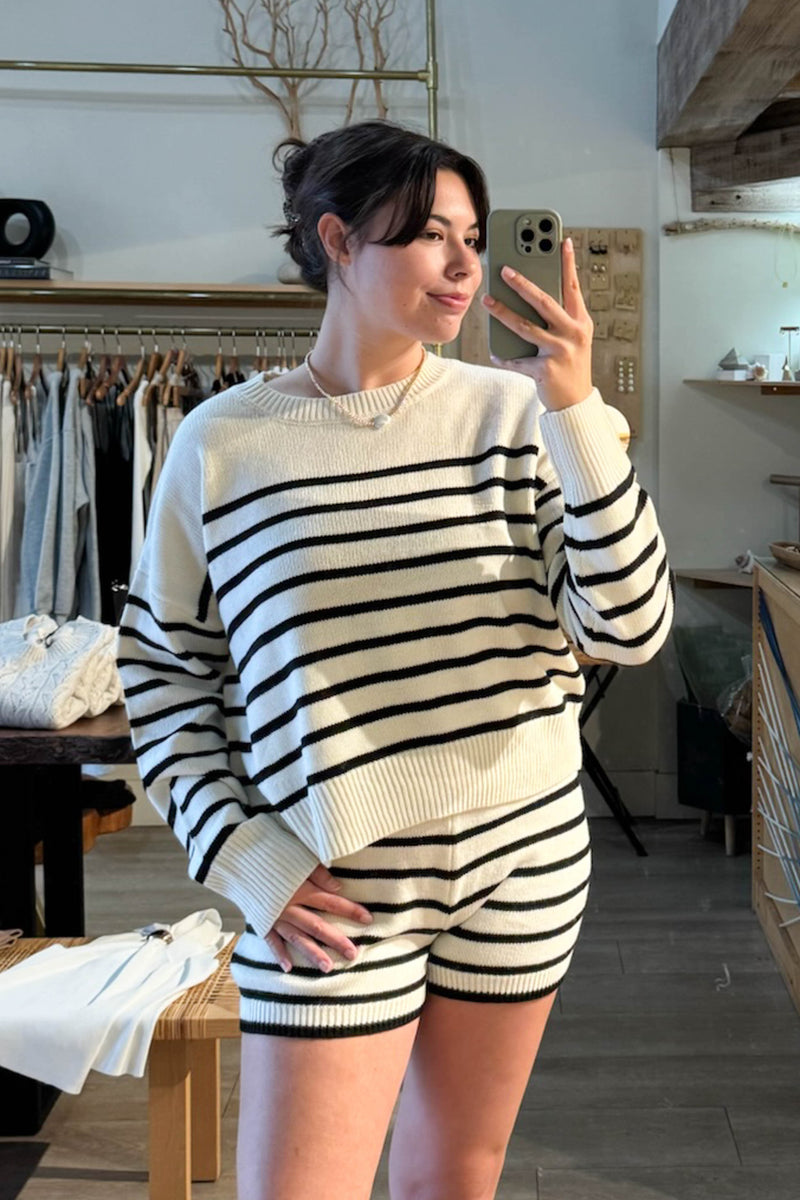 Cozy Days Striped Set
