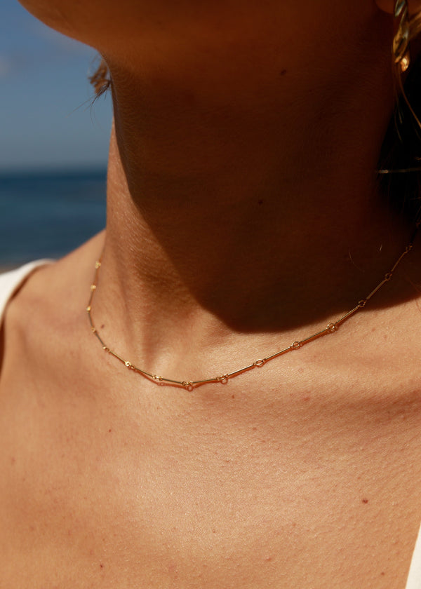 14k gold filled womens laguna beach handmade necklace