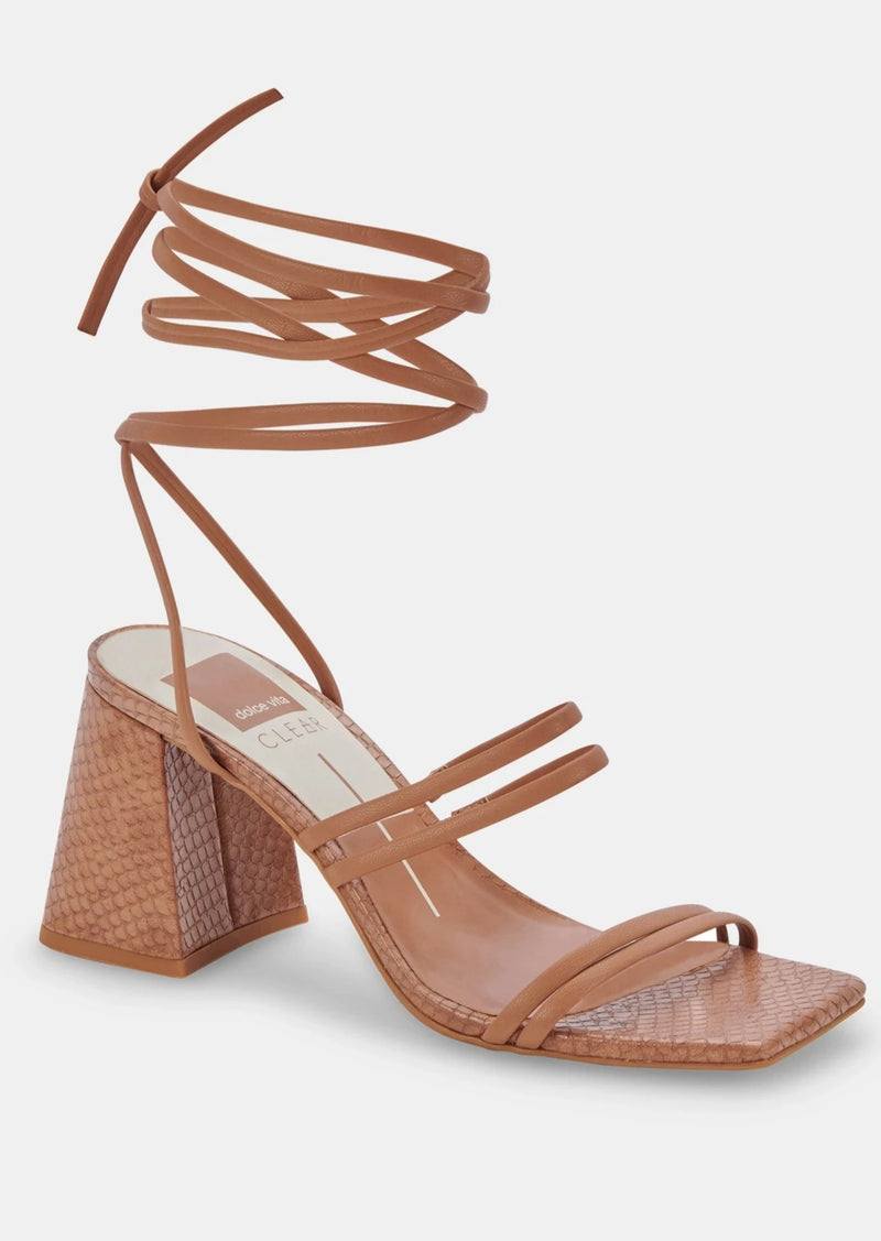 dolce vita paxx neutral ankle tie sandal heel