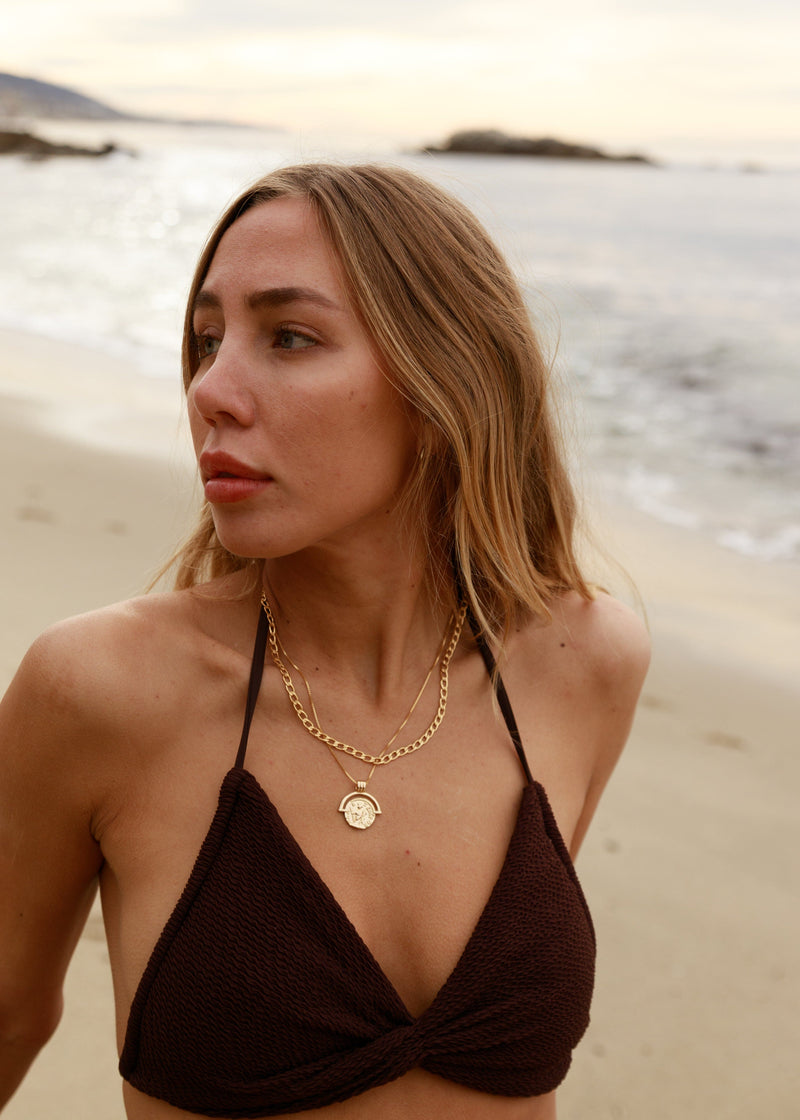 14k gold filled necklace stack