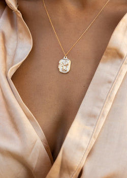 Alexander Cameo Necklace - 14k GF