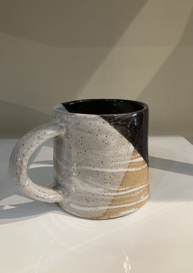 handmade ceramic marble mug