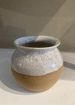 ceramic short vase