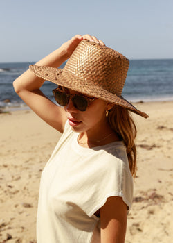 Tuscany Women's Wide Brim Straw Hat Conner Hats, 45% OFF